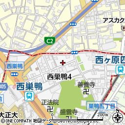 谷田貝商店周辺の地図