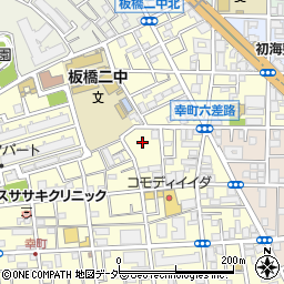 東京都板橋区幸町25周辺の地図
