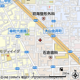 東京都板橋区中丸町56周辺の地図