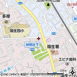 東京都福生市福生1337周辺の地図