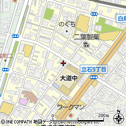 東京都葛飾区四つ木5丁目23-17周辺の地図