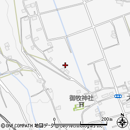 山梨県韮崎市中田町（中條）周辺の地図