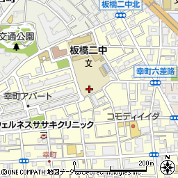 東京都板橋区幸町27周辺の地図