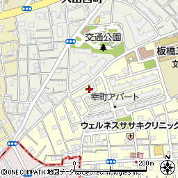 東京都板橋区幸町57周辺の地図
