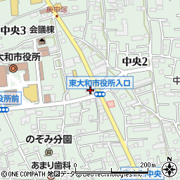 りそな銀行東大和支店周辺の地図