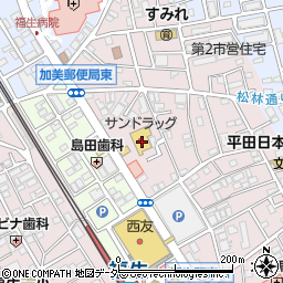 東京都福生市福生965周辺の地図