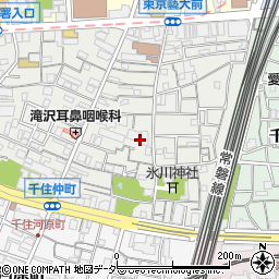 東京都足立区千住仲町31周辺の地図