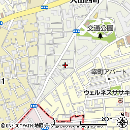 東京都板橋区大山西町24周辺の地図