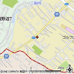 鎌ケ谷新田郵便局 ＡＴＭ周辺の地図