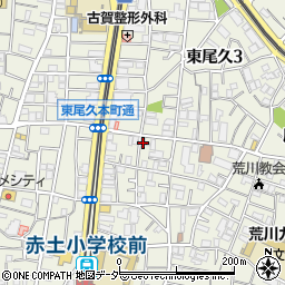 尾久本町通りタムラマ接骨院周辺の地図