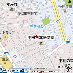 東京都福生市福生905周辺の地図