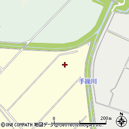 千葉県佐倉市小竹干拓周辺の地図