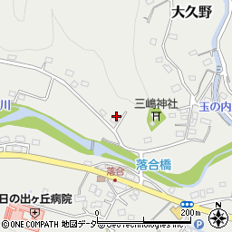 東京都西多摩郡日の出町大久野428周辺の地図