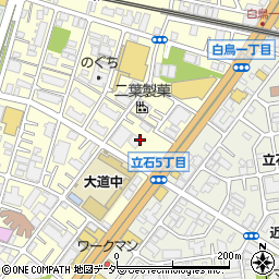 都バス　南千住自動車営業所・青戸支所周辺の地図
