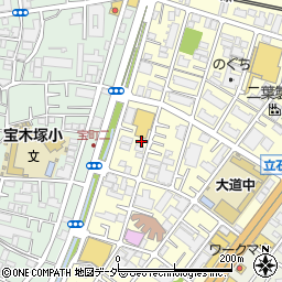 東京都葛飾区四つ木5丁目25-20周辺の地図