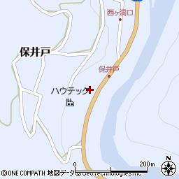 岐阜県下呂市保井戸1311周辺の地図