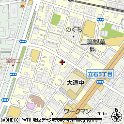 東京都葛飾区四つ木5丁目23-14周辺の地図