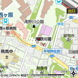 地震の科学館周辺の地図