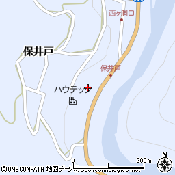 岐阜県下呂市保井戸1302周辺の地図