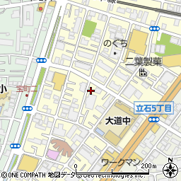 東京都葛飾区四つ木5丁目23-10周辺の地図