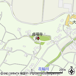 貞福寺周辺の地図