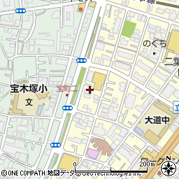 東京都葛飾区四つ木5丁目25周辺の地図