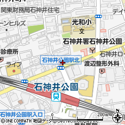 うなぎ乃助 石神井公園店周辺の地図