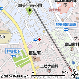 東京都福生市福生979周辺の地図