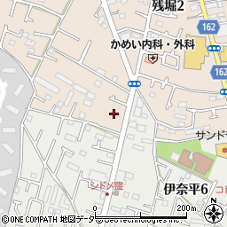 東京都武蔵村山市残堀2丁目71周辺の地図