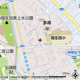 東京都福生市福生1273周辺の地図