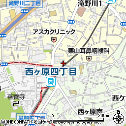 東京都北区滝野川1丁目40-1周辺の地図
