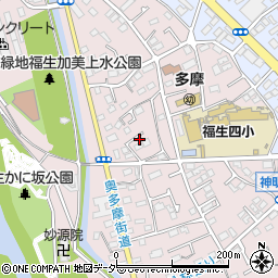 東京都福生市福生1233周辺の地図