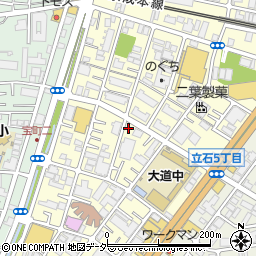 東京都葛飾区四つ木5丁目23-12周辺の地図