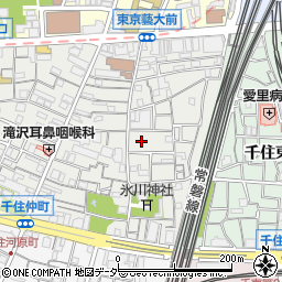 東京都足立区千住仲町35周辺の地図