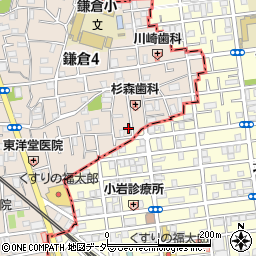 サンシャイン鎌倉周辺の地図