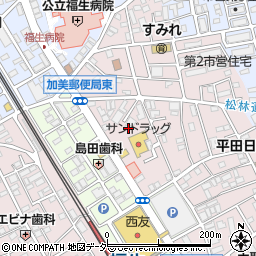 東京都福生市福生968周辺の地図