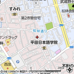 東京都福生市福生899周辺の地図