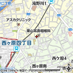 東京都北区滝野川1丁目38-1周辺の地図
