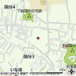 千葉県市川市国分3丁目24周辺の地図