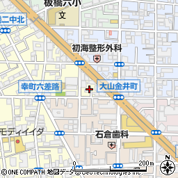 東京都板橋区幸町1周辺の地図
