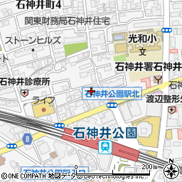 デビュー　石神井店周辺の地図
