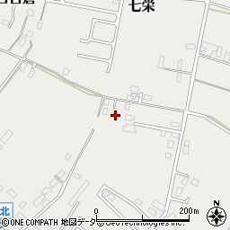 千葉県富里市七栄496-4周辺の地図