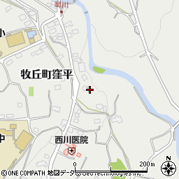 山梨県山梨市牧丘町窪平1496周辺の地図