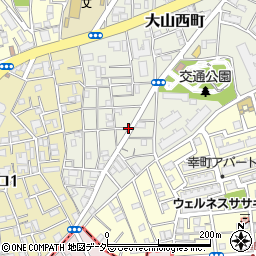 東京都板橋区大山西町34周辺の地図