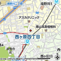 東京都北区滝野川1丁目40-4周辺の地図