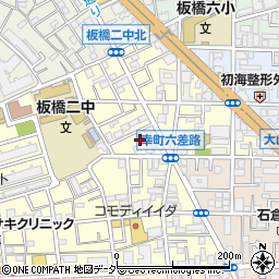 東京都板橋区幸町16周辺の地図