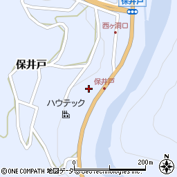 岐阜県下呂市保井戸1289周辺の地図