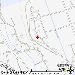 山梨県韮崎市中田町中條2808周辺の地図