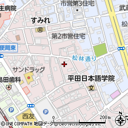 東京都福生市福生900周辺の地図