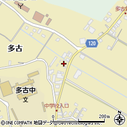 千葉県香取郡多古町多古3499周辺の地図